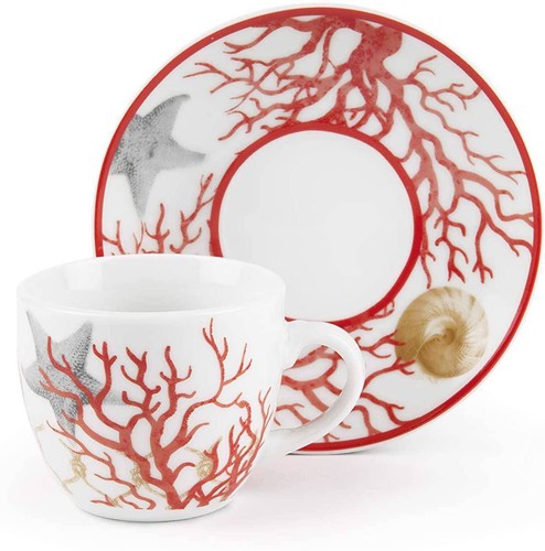 Set tazze caffè - con, piatto