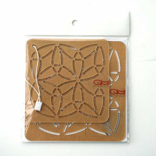 Stencil sashiko hana - -,