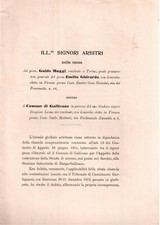 Gallicano-Garfagnana-Causa geom.Guido Maggi contro Comune di Gallicano ( 542 )