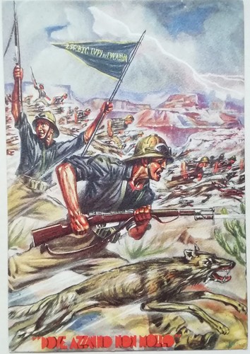 Cartolina 252 legione camicie - legione,