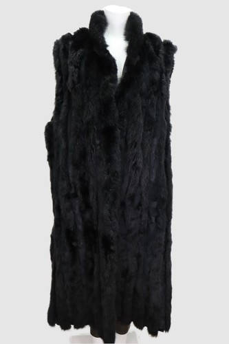 Gilet nero con fodera - , in