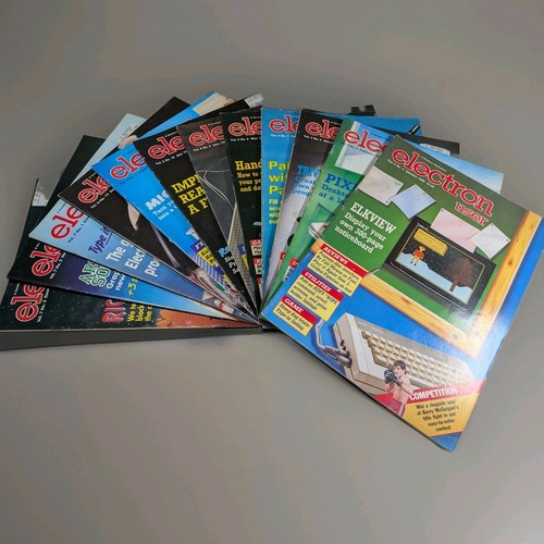 Electron user magazines - x,