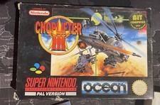Choplifter III 3 SNES SuperNES  Super Nintendo 16 Bit, PAL, boxato