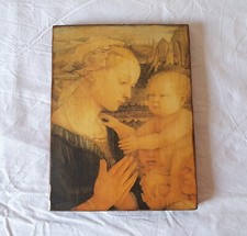Quadro su legno riproduzione