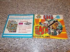 ALBUM FLASH VIAGGIO NEL TEMPO EDIS 1972 COMPLETO BUONO TIPO PANINI EDIS LAMPO