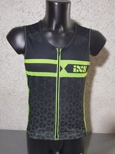 GIUBBINO JACKET MTB MOTO GILET PROTETTIVO IXS RS-20 NERO / VERDE M