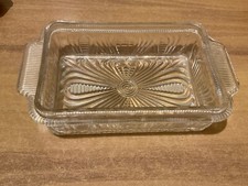 Vassoio in vetro 20 × 5 cm