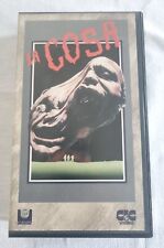 La cosa VHS Videocassetta Film 1982 di J Carpenter K Russell fantascienza rara