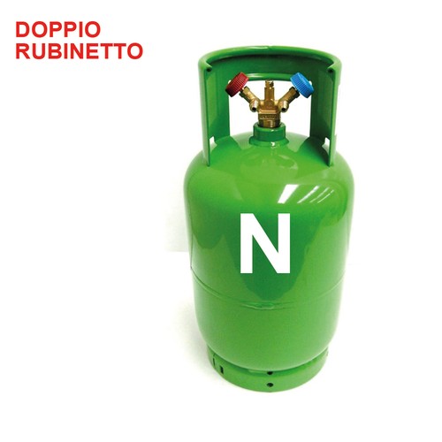 Bombola doppio rubinetto