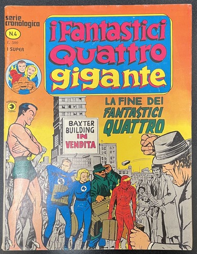 Fumetto fantastici quattro - fumetto, "i