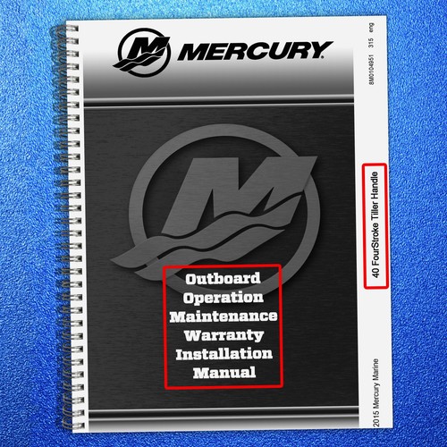 Mercury fourstroke tiller - 40,