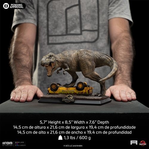 Iron studios dinosauro - iron,