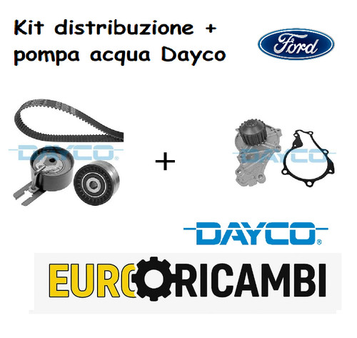 Kit distribuzione pompa acqua - pompa,