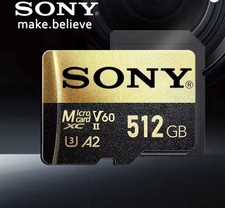 MICRO SD SDHC SDXC SCHEDA MEMORIA CARD CLASSE 10 SONY 512 GB