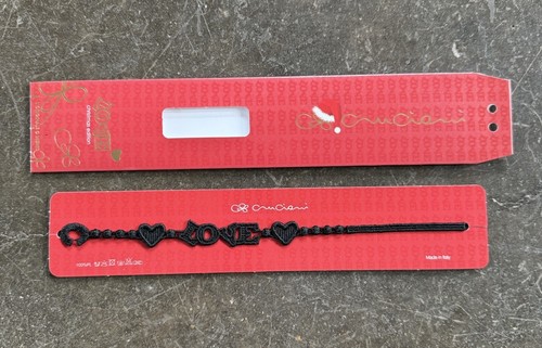 Bracciale cruciani tessuto - bracciale,