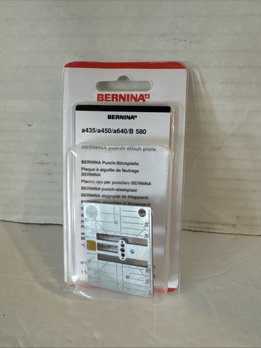 Piastra punzonatrice bernina - punzonatrice,