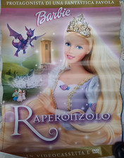 POSTER PUBBLICITA' VIDEOTECA - BARBIE RAPERONZOLO