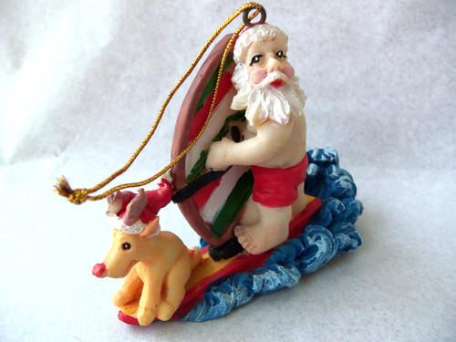Babbo natale windsurf - babbo, con