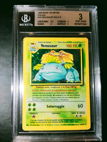 Pokémon venusaur holo set - holo,