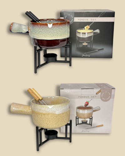 Fonduta set ceramica per - ceramica,