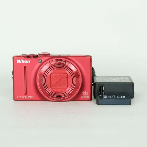 Nikon coolpix s8200 - coolpix, rosso