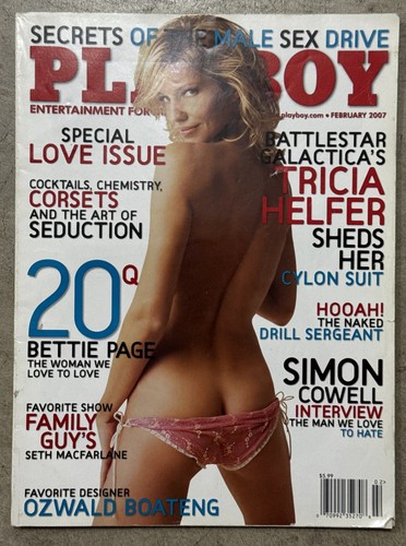Playboy magazine feb 2007 - magazine,