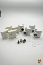 Kit Ricambio gruppo di scorrimento snodato per ante Samo box New Cee RIC1079l01