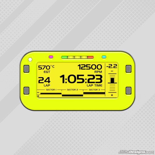 Adesivo gel stile giallo - stile,