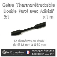 Gaine thermorétractable 1 - thermorétractable, 3:1