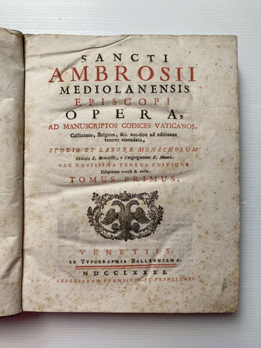 Sancti ambrosii mediolanensis - sancti,