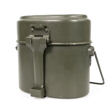 Genuine Austrian Army 3-Piece Mess Tin Set - Military Surplus Camping Billy Cans