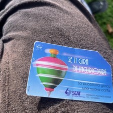 Scheda telefonica rara sip - scheda,