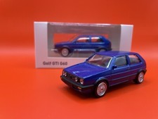 *BLU LIMITATO* Norev VW MK2 Golf GTI G60 16V 1/43 modello blu BBS RM Jetta VR6
