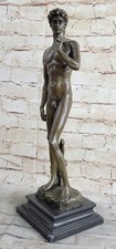 Caldo Scultura Bronzo Statua