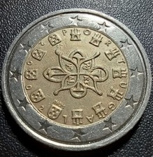 Moneta euro portogallo - moneta,