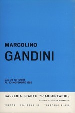 Marcolino Gandini: dal 25 ottobre al 30 novembre 1982.