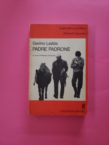 Libro padre padrone - padrone, gavino
