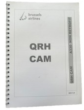 Brussels Airlines Airbus A330 Cabin Crew Quick Reference Handbook, Dec 2018