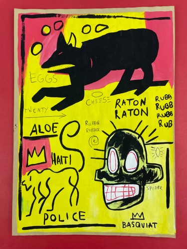 Jean michel basquiat disegno - jean-michel,