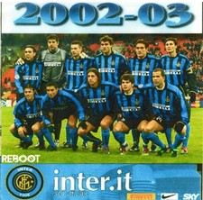 3 DVD INTER  2002/03 - IL FILM DEL CAMPIONATO, CHAMPIONS LEAGUE E COPPA ITALIA