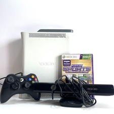 CONSOLE XBOX 360 ARCADE 60GB CON CONTROLLER+KINECT+GIOCO+COMPLETA DI CAVI