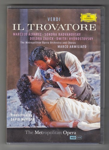 Dvd verdi trovatore - dvd,