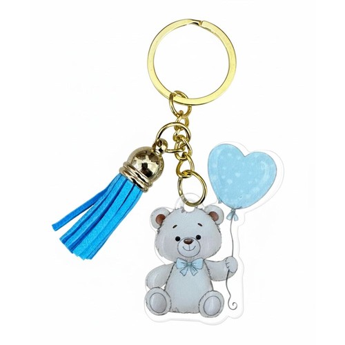 12x portachiavi orsetto cuore - 12x,