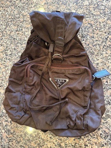 Zaino donna prada - zaino, marrone