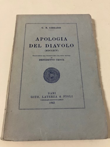 Apologia del diavolo - apologia, b