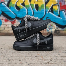 Nike Air Force 1 Custom Black