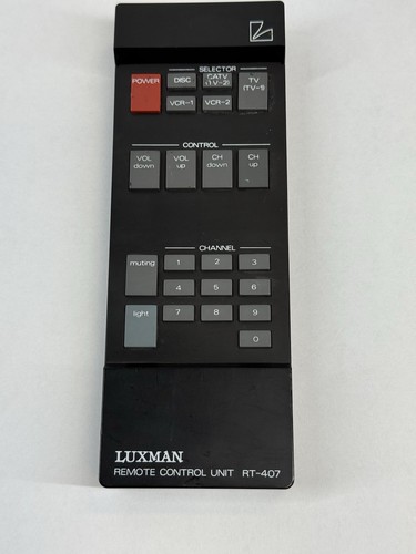 Telecomando luxman 407 - telecomando,