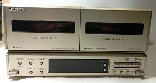 Piastra doppia musicassette - piastra,