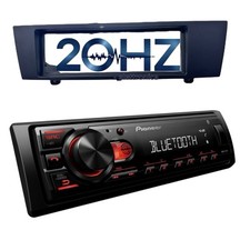 Kit Autoradio Bmw Serie 1 E81 X1/z4 Serie3 E90/91/92 Pioneer Mvh230bt