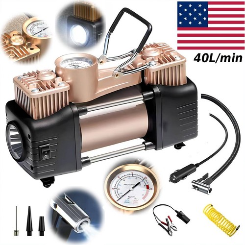 Dual cylinder tire inflator - dual,